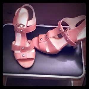 Coach Ginger sandal heels